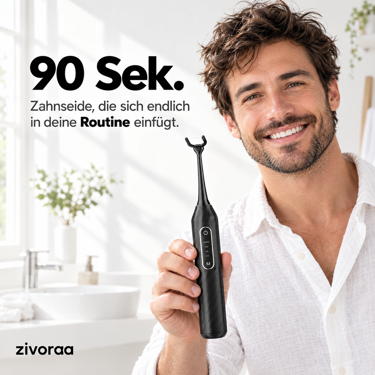 Flossy® One – Elektrische Zahnseide