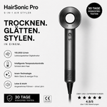 HairSonic Pro | 5-in-1 Air Styler – Trocknen, Glätten & Stylen in einem