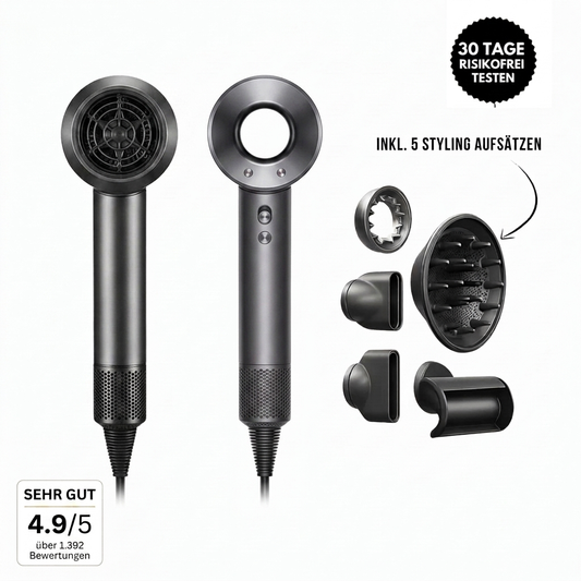 HairSonic Pro | 5-in-1 Air Styler – Trocknen, Glätten & Stylen in einem
