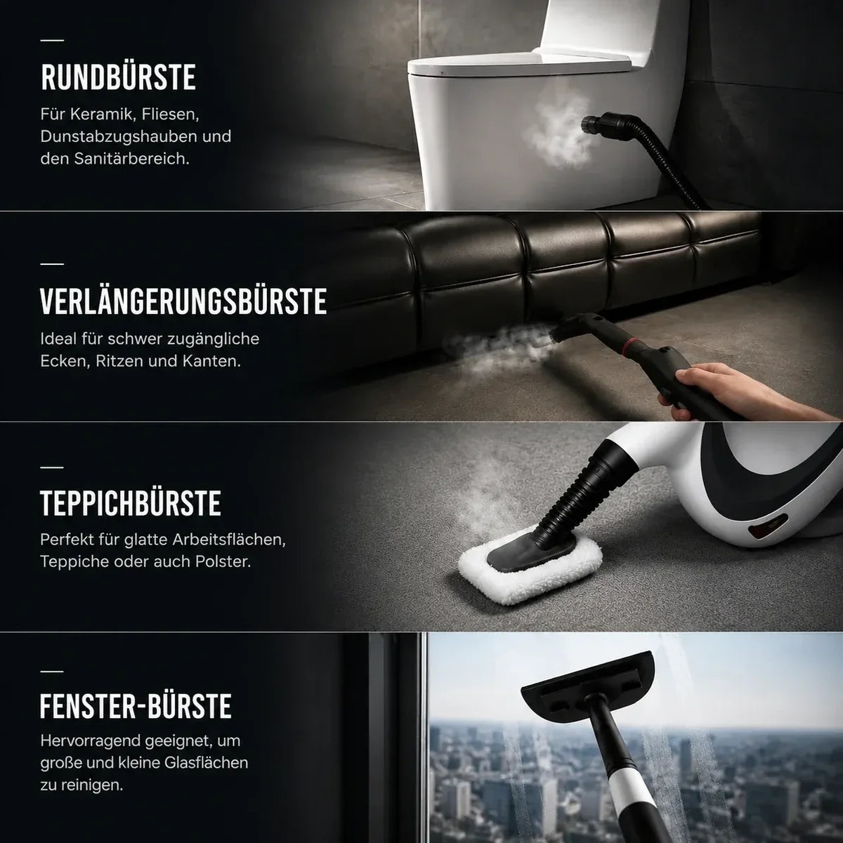Dampfheld | Hochtemperatur-Dampfreiniger